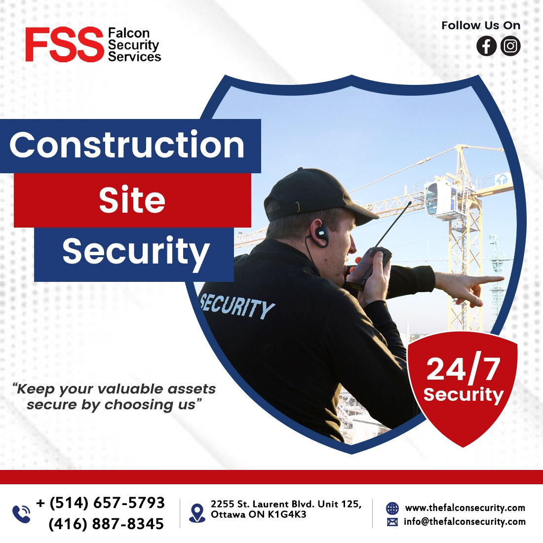 Construction site securit