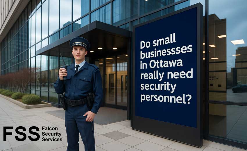 do small businesses in ottawa need security