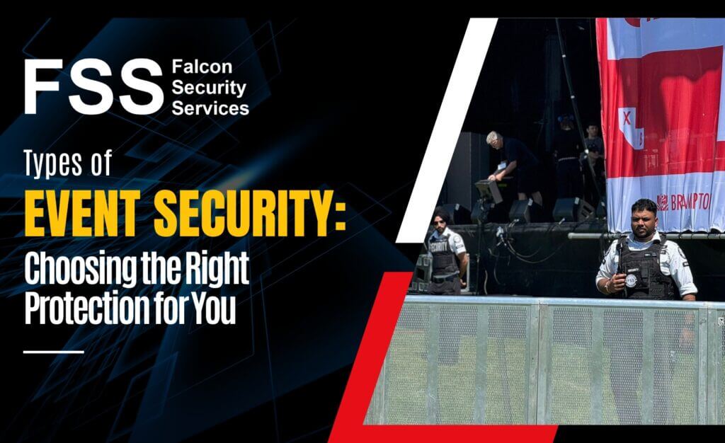 types of event security