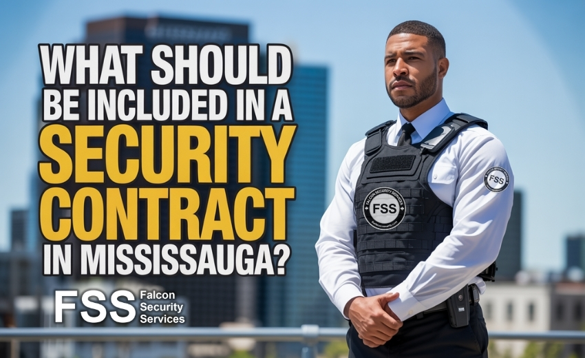What Should Be Included in a Security Contract in Mississauga