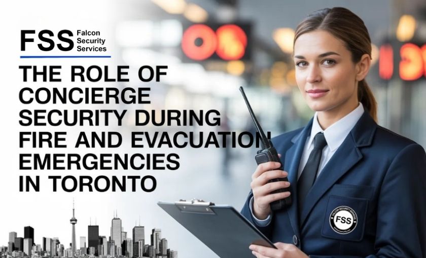 the role of concierge security during fire and evacuation emergencies in toronto