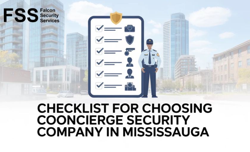 Checklist for Choosing Concierge Security Company in Mississauga