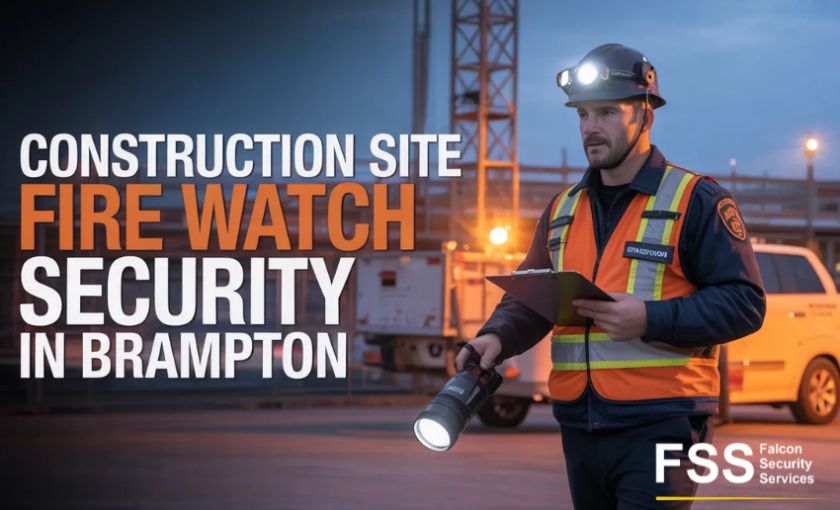 Construction Site Fire Watch Security in Brampton