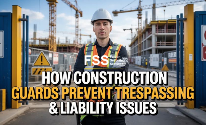 How Construction Security Guards Prevent Trespassing & Liability Issues
