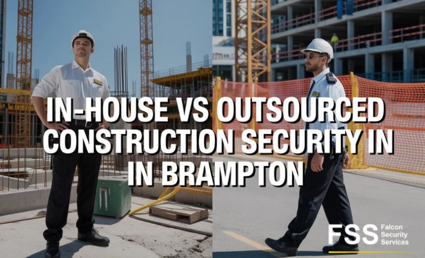 In-House vs Outsourced Construction Security in Brampton