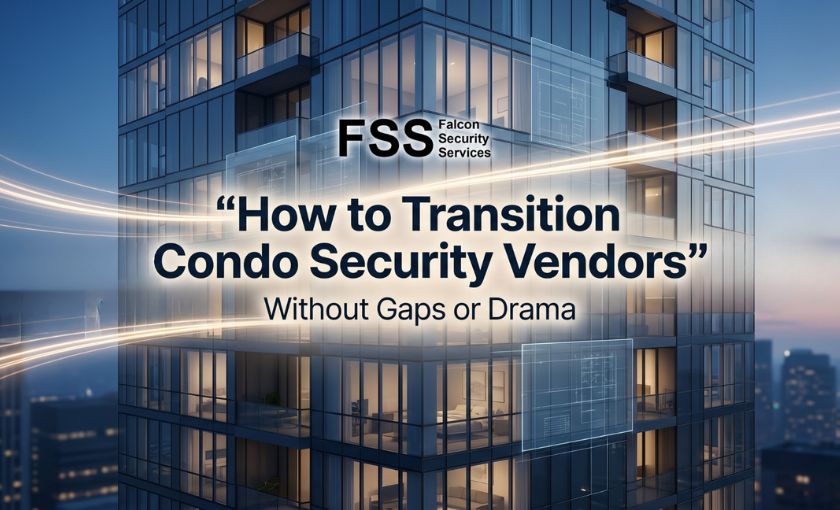 How to Transition Condo Security Vendors Without Gaps or Drama