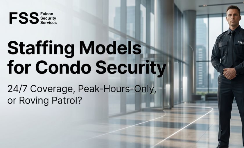Staffing Models for Condo Security: 24/7 Coverage, Peak-Hours-Only, or Roving Patrol?